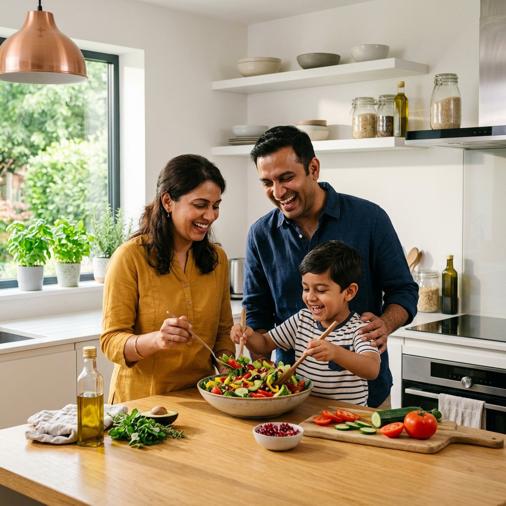 Healthy Indian Family - WeightCare